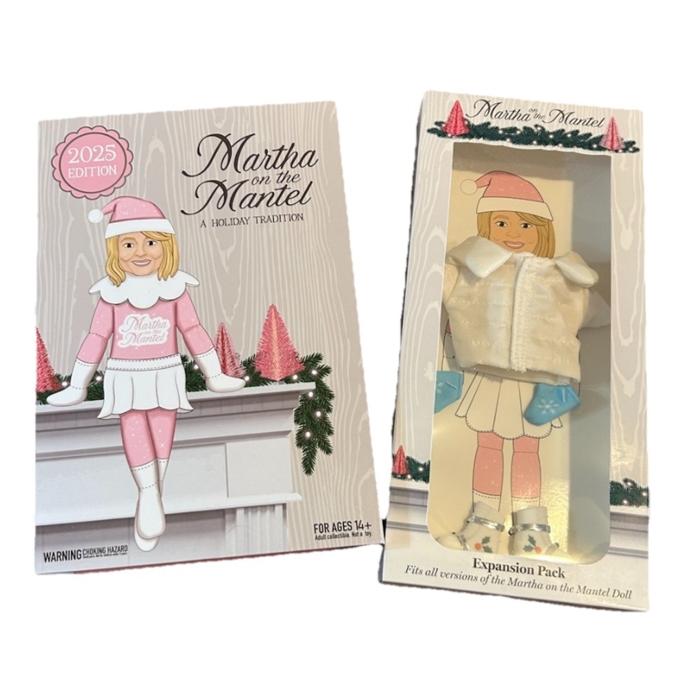 Martha on the Mantle 2025 Edition With Expansion Pack Martha Stewart  NEW